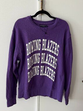 NWOT Rowing Blazers Purple Crewneck XL